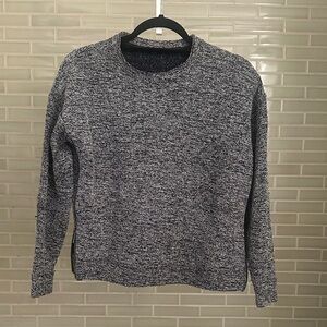 Cos Sweatshirt Top with Side Zips